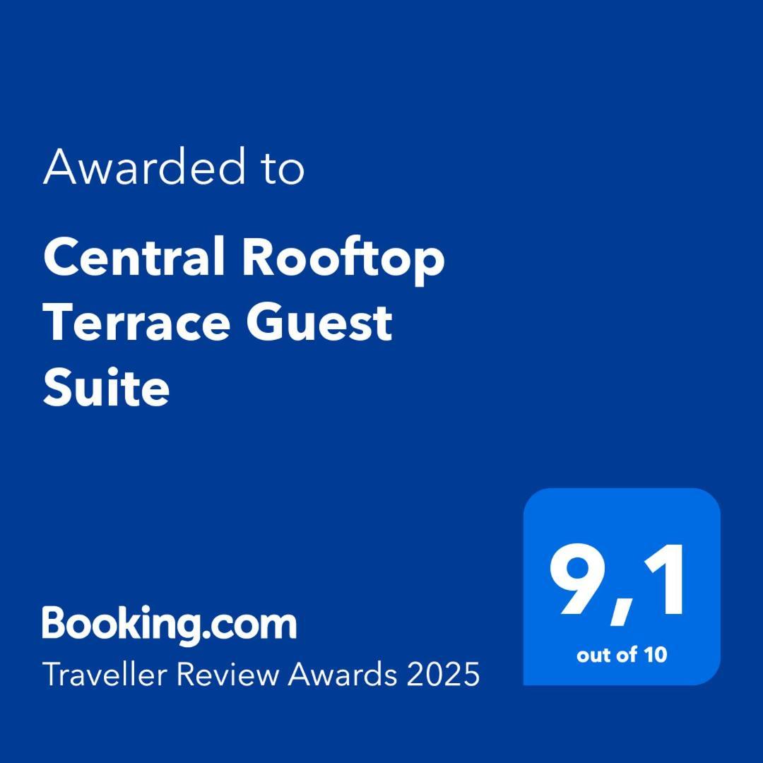 Central Rooftop Terrace Guest Suite Amsterdam Bagian luar foto